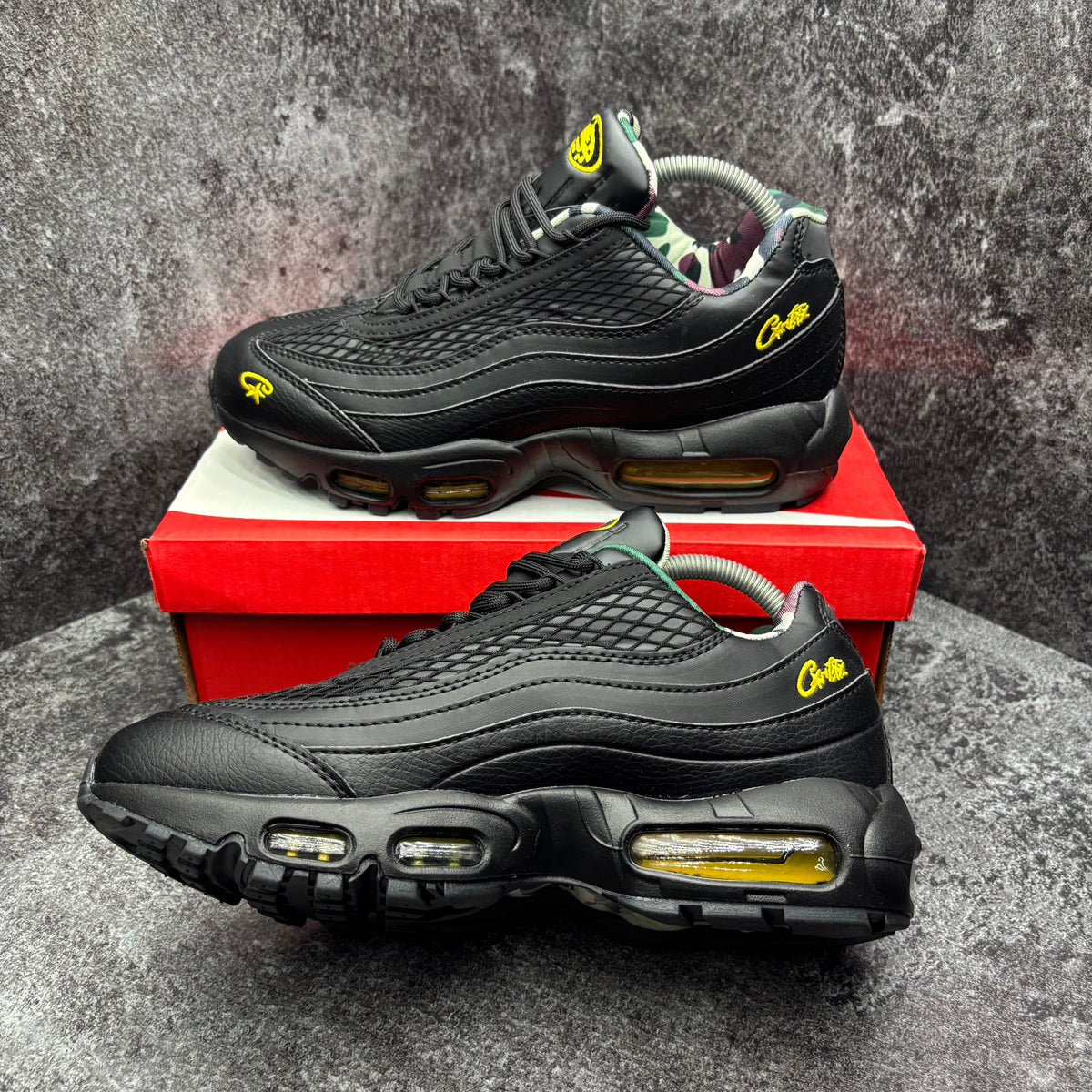 NIKE AIR MAX 95 CORTEIZ BLACK & YELLOW