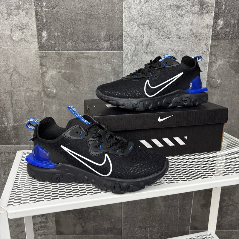 NIKE REACT VISION MX BLACK & BLUE
