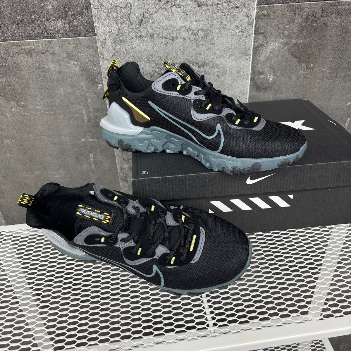 NIKE REACT VISION MX BLACK GREY