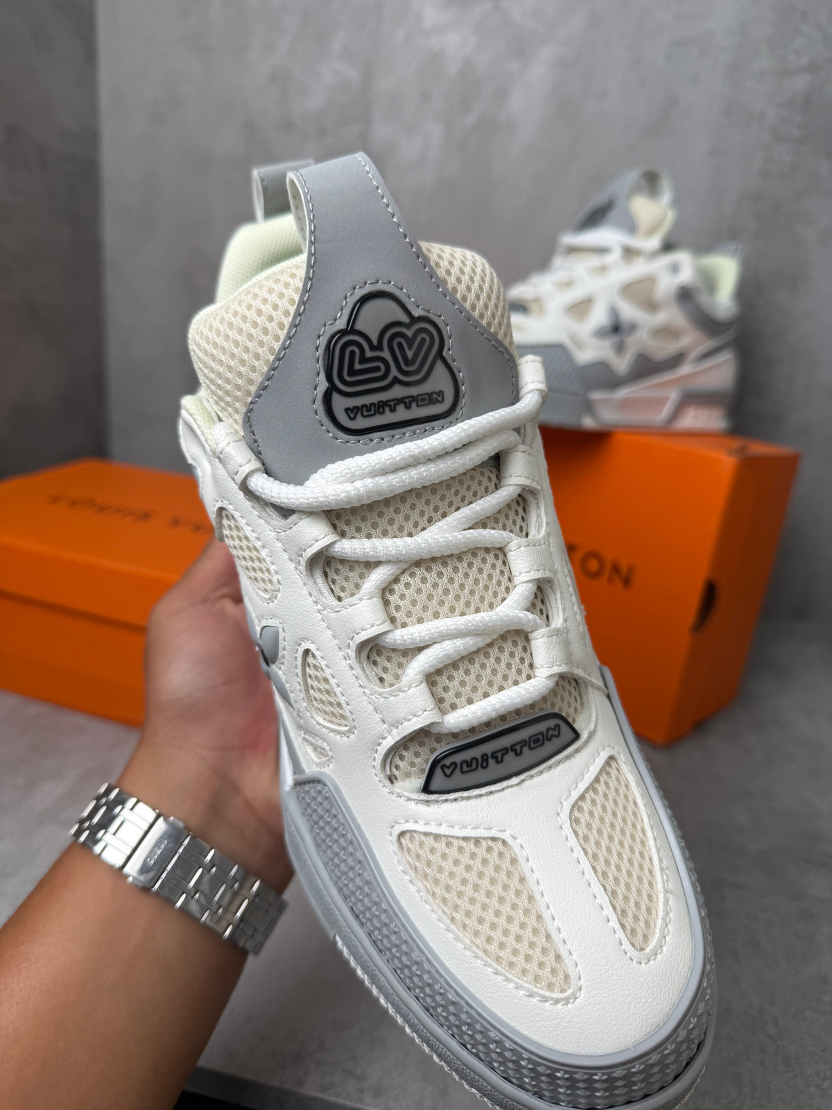 LOUIS VUITTON SKATE GREY