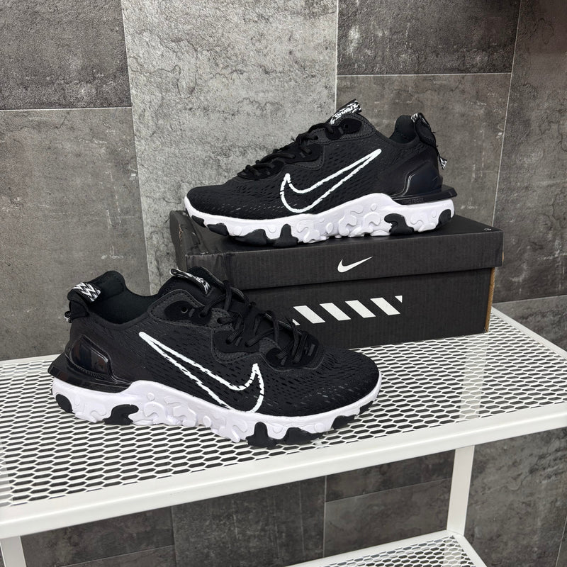 NIKE REACT VISION MX BLACK WHITE