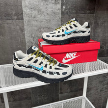 NIKE P-6000 CREAM & BLUE