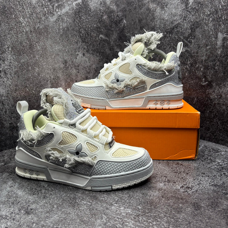 LOUIS VUITTON SKATE SWAROVSKI GREY