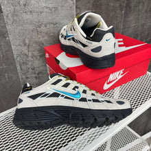 NIKE P-6000 CREAM & BLUE