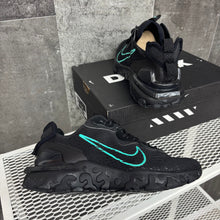 NIKE REACT VISION MX BLACK LOGO BLUE