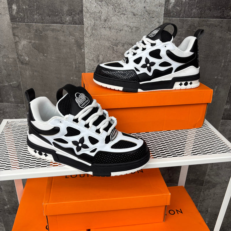 LOUIS VUITTON SKATE WHITE BLACK