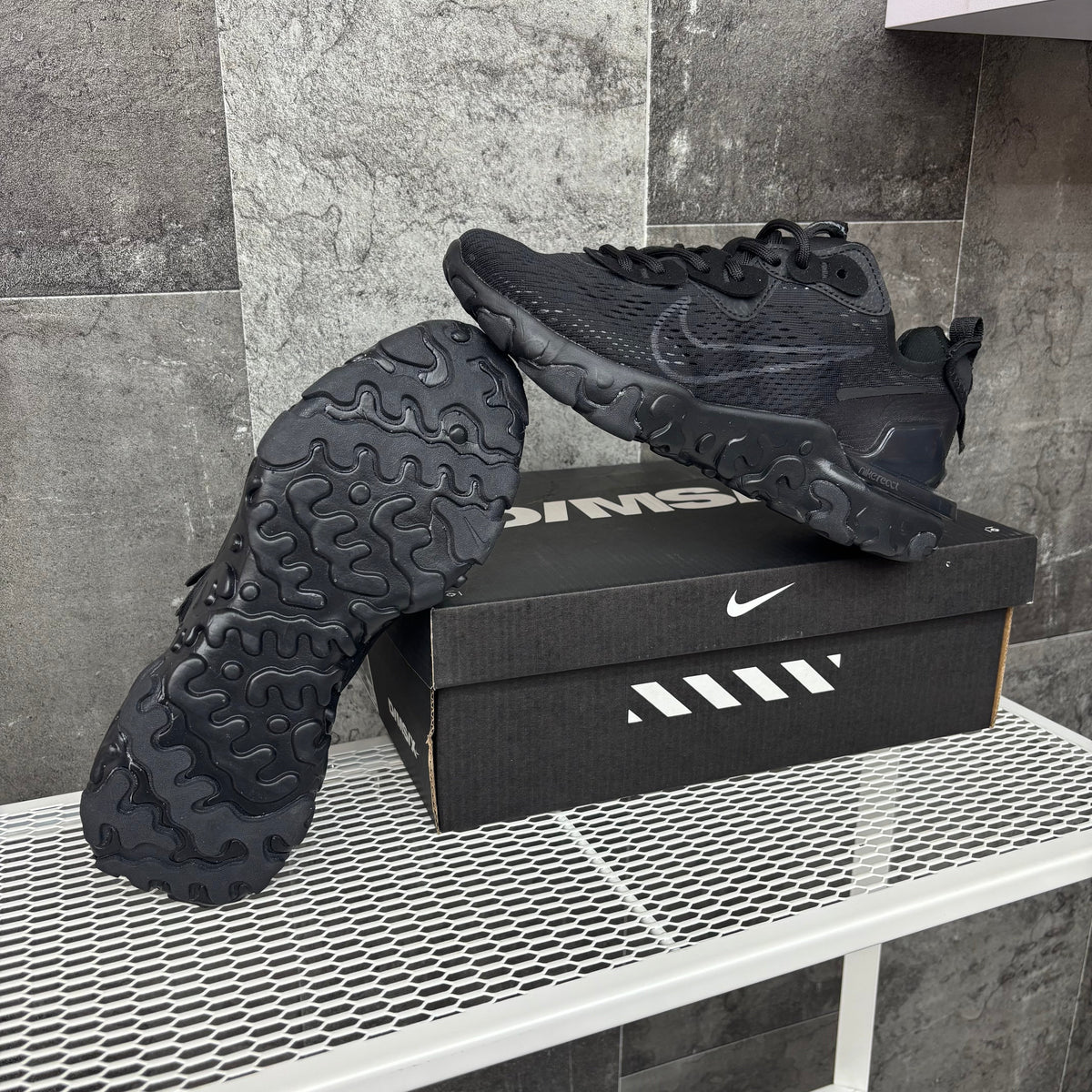 NIKE REACT VISION MX ALL BLACK
