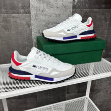 LACOSTE ÉLITE ACTIVE WHITE BLUE RED