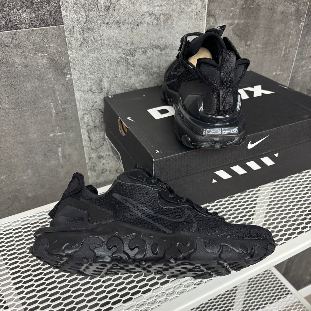NIKE REACT VISION MX ALL BLACK