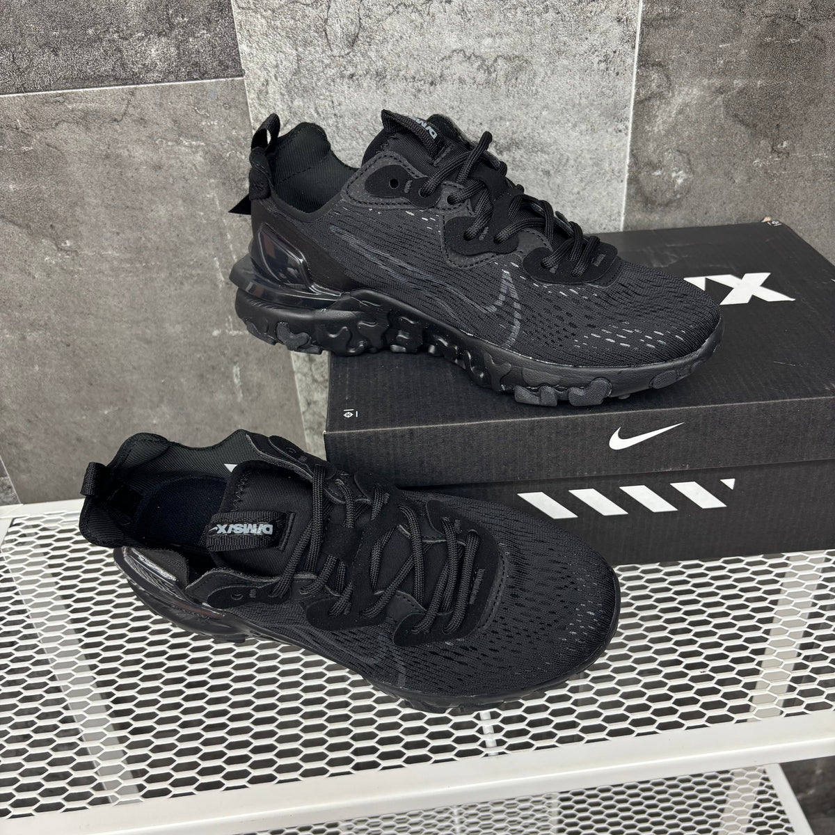 NIKE REACT VISION MX ALL BLACK