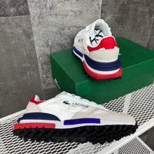 LACOSTE ÉLITE ACTIVE WHITE BLUE RED