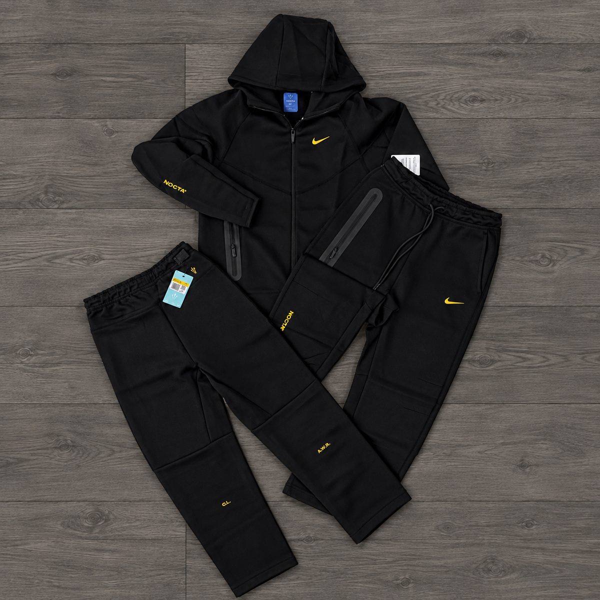 NIKE TECH NOCTA BLACK & YELLOW