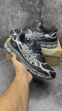 ASICS BLACK & SILVER